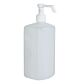 1 litre empty dispenser bottle with pump action