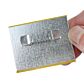 Small adhesive backing plate