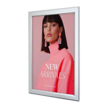 Flat fronted snap frame A4