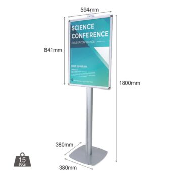 A1 poster display stand
