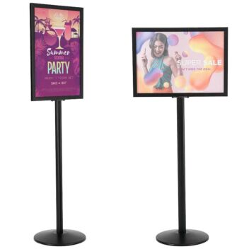 Display board stand - Black A1 or A2 posters