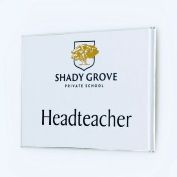 Corporate office name plates by SmartQuick
