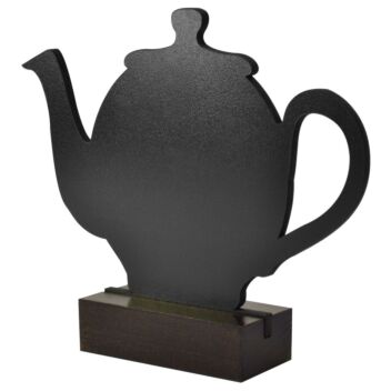 teapot shaped chalkboard 