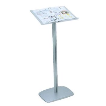 Lectern floor stand and menu browser