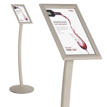 White floor stand A4 A3
