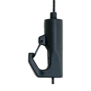 Black bee-line hook