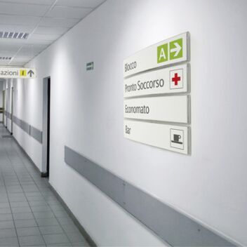 Premium slat directory system (60cm wide)