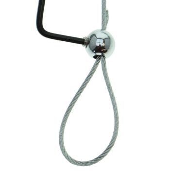 Wire rope look clamp