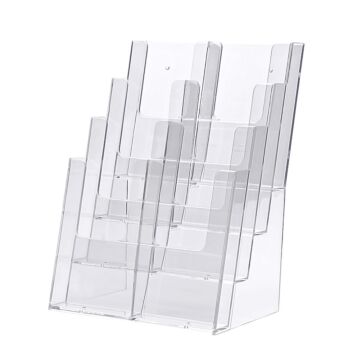 DL sized leaflet holder (1/3rd A4 paper size)