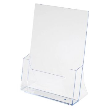 A4 leaflet holders, A4 brochure holders