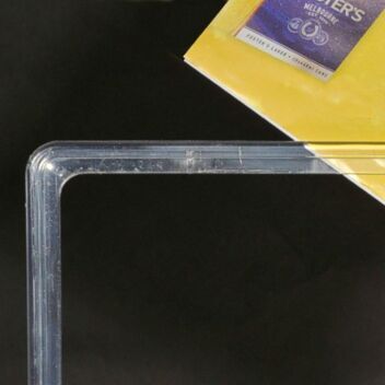 Clear A4 size showcard frame