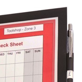 Duraframe Note checklist holder