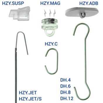 Ceiling clips and loops