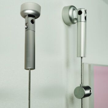 Gripper kit for cable window displays