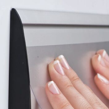 Easy to mount wall directory system (small)