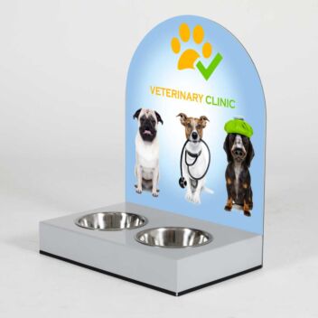 Watering station with printed back panel (MOQs apply)