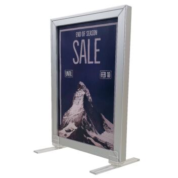 Slide in poster frames - Aluminium 
