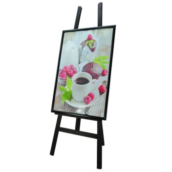 Easels with A1 poster display frame