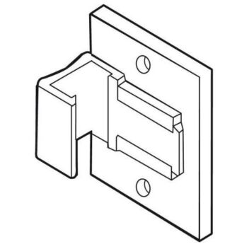 Wall clips for A2 plastic frames