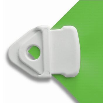 Holdon Banner clip secures flexible POS Banners