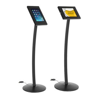 iPad floor stand with sturdy base - landscape or portrait