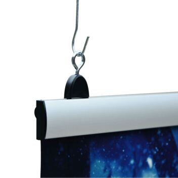 Poster Clamps - banner hanging bars