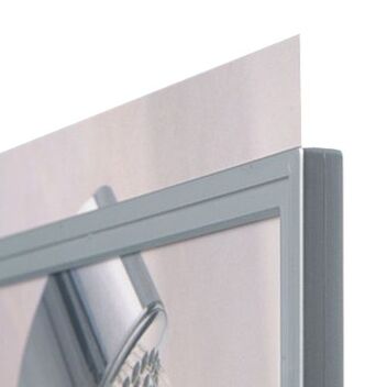 Silver painted plastic frames - Silverline