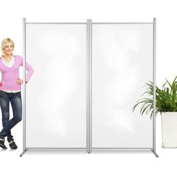 Office partition screens - perspex room dividers