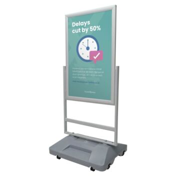 Double Royal Poster Stand 