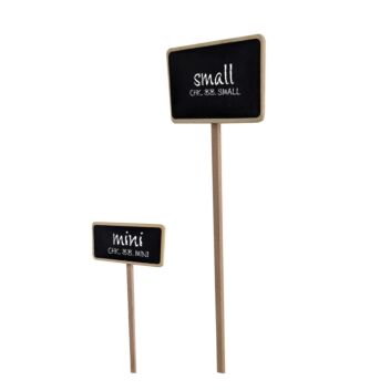 Wooden chalkboard stakes (Pk 10 or 5)