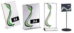 Table sign holders category