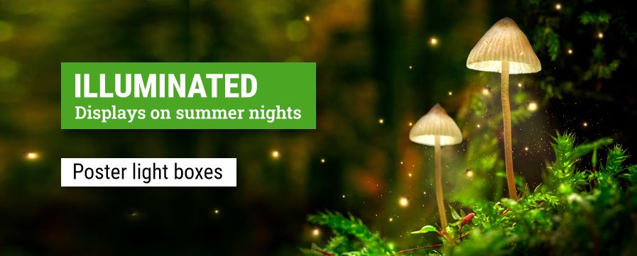Poster light boxes
