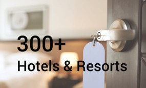 Trusted by over 300 Hotels and Resorts